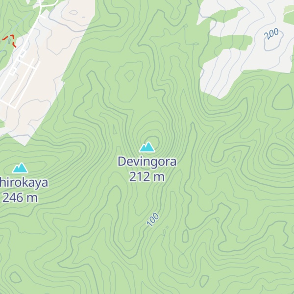 Map of Devingora