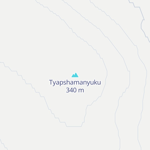 Map of Tyapshamanyuku