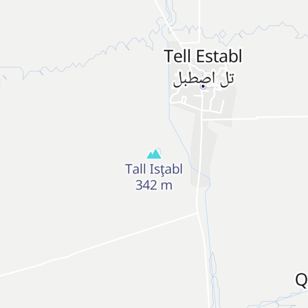 Map of Tall Isţabl