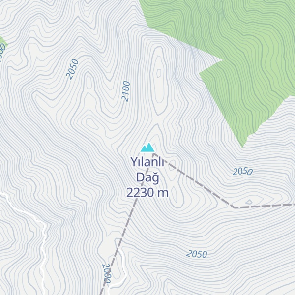 Map of Yılanlı Dağ