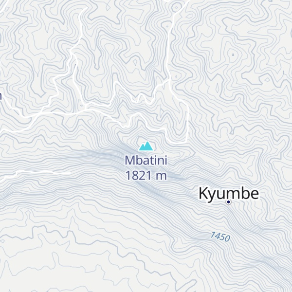 Map of Mbatini