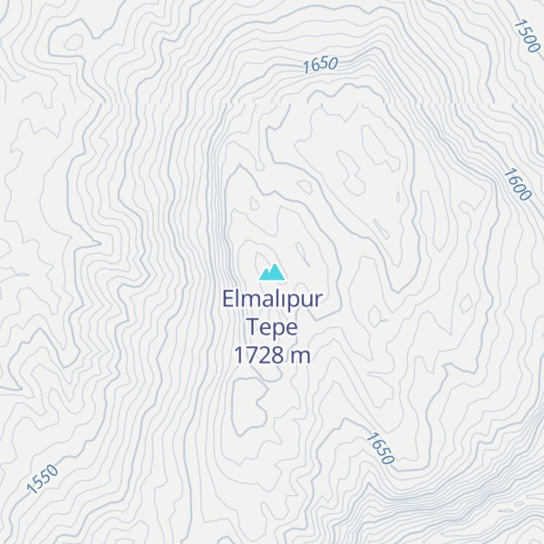 Map of Elmalıpur Tepe