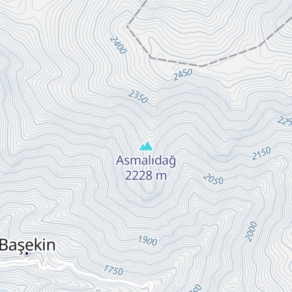 Map of Asmalıdağ