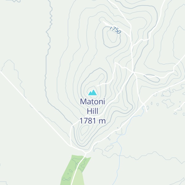 Map of Matoni Hill