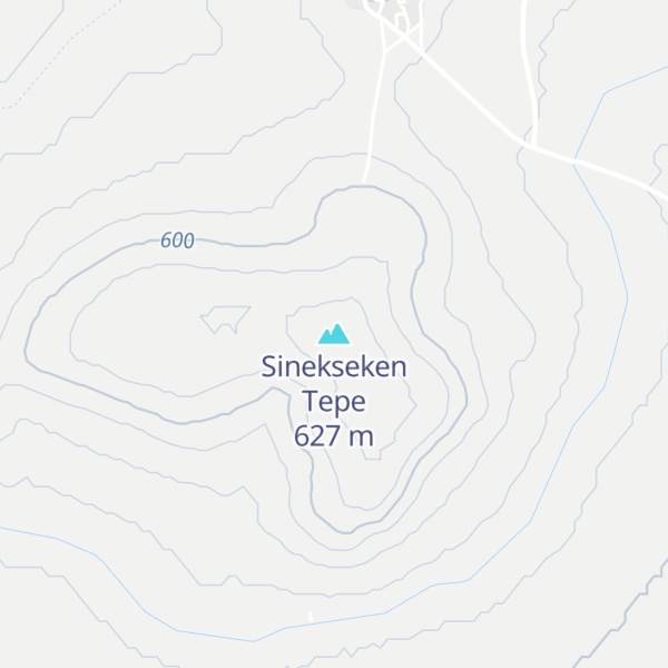 Map of Sinekseken Tepe