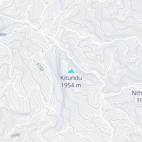 Map of Kitundu