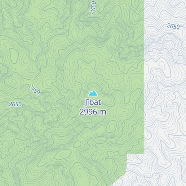 Map of Jībat