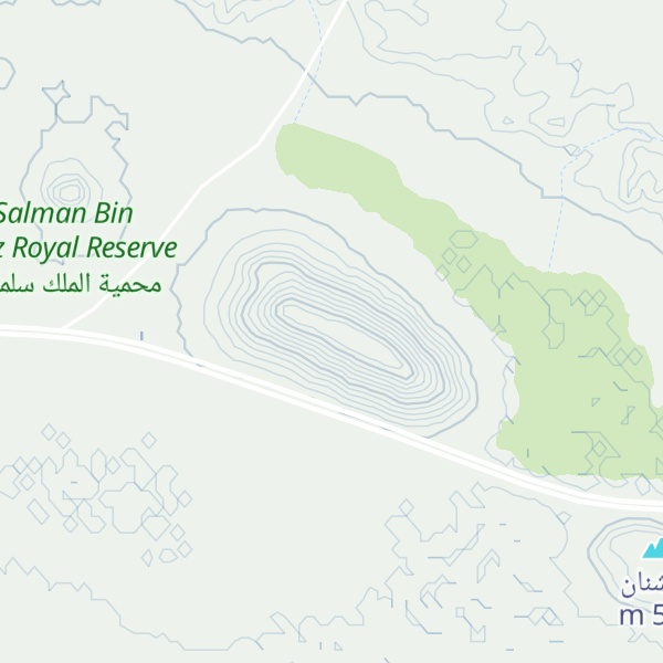 Map of جبل ام الاجراس