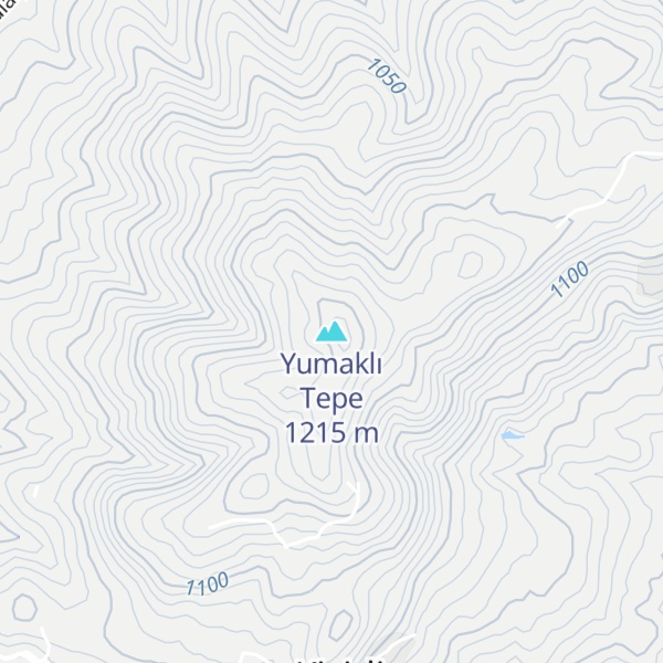Map of Yumaklı Tepe