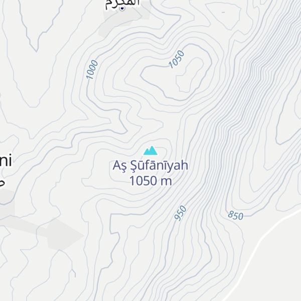 Map of Aş Şūfānīyah