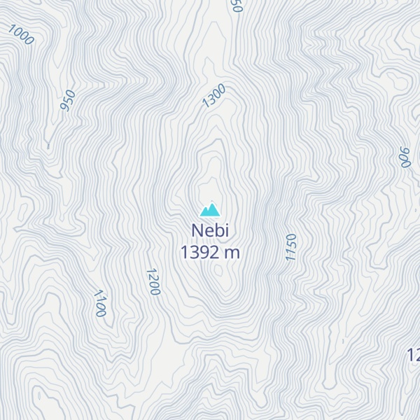 Map of Nebi