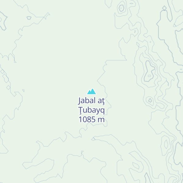Map of Jabal aţ Ţubayq