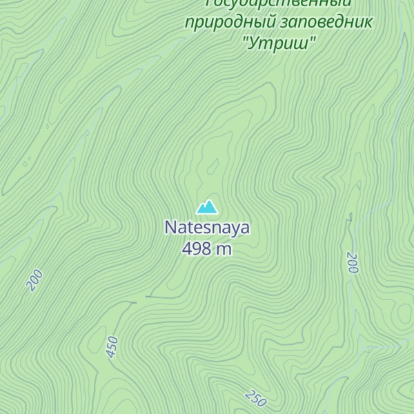 Map of Natesnaya