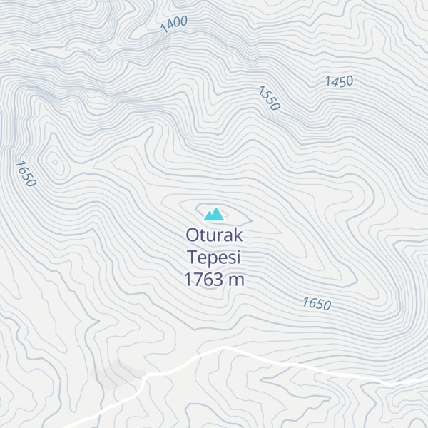 Map of Oturak Tepesi
