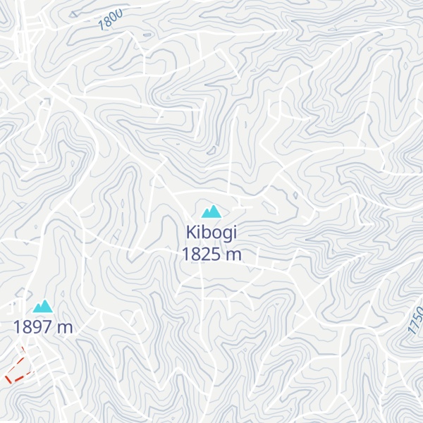 Map of Kibogi