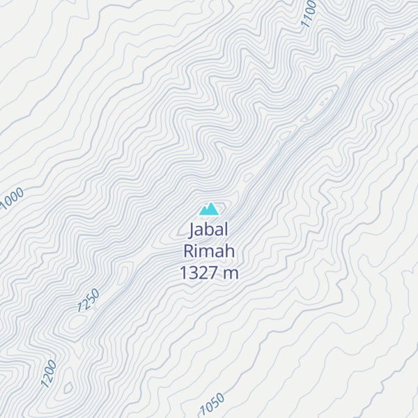 Map of Jabal Rimah