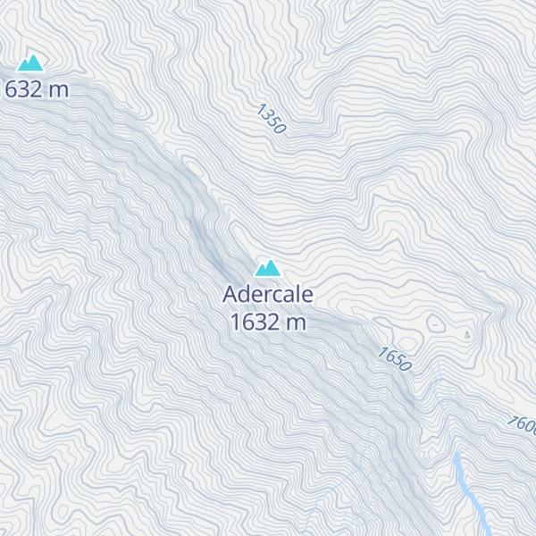 Map of Adercale