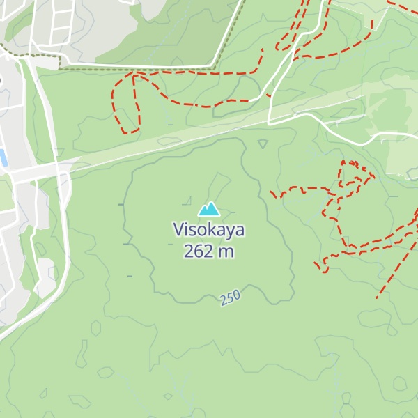Map of Visokaya
