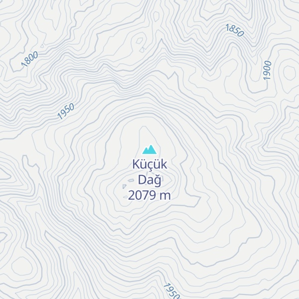 Map of Küçük Dağ