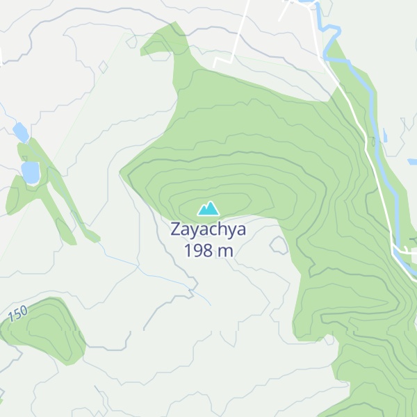 Map of Zayachya