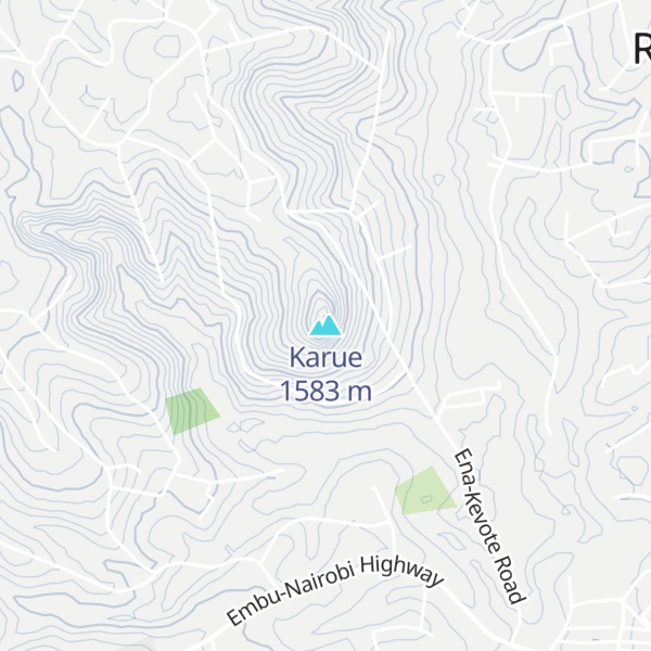 Map of Karue
