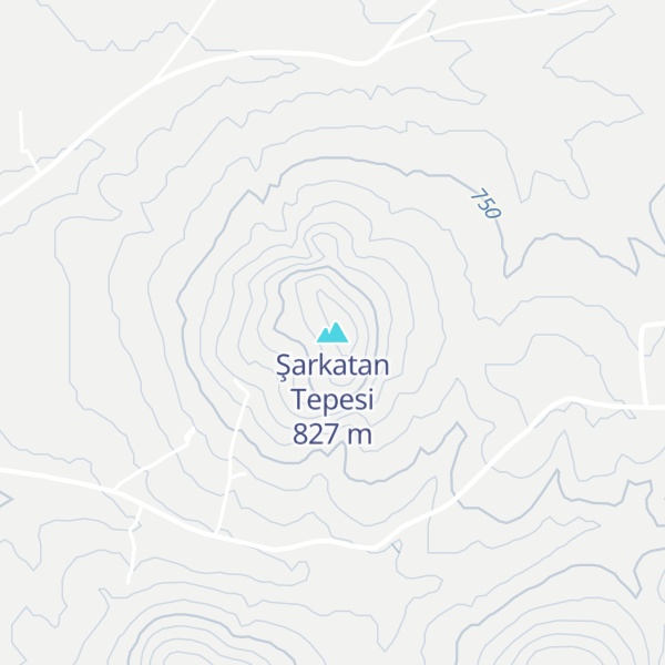 Map of Şarkatan Tepesi