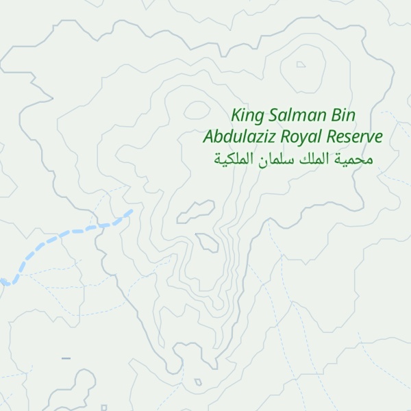 Map of Jabal Ghurayfah