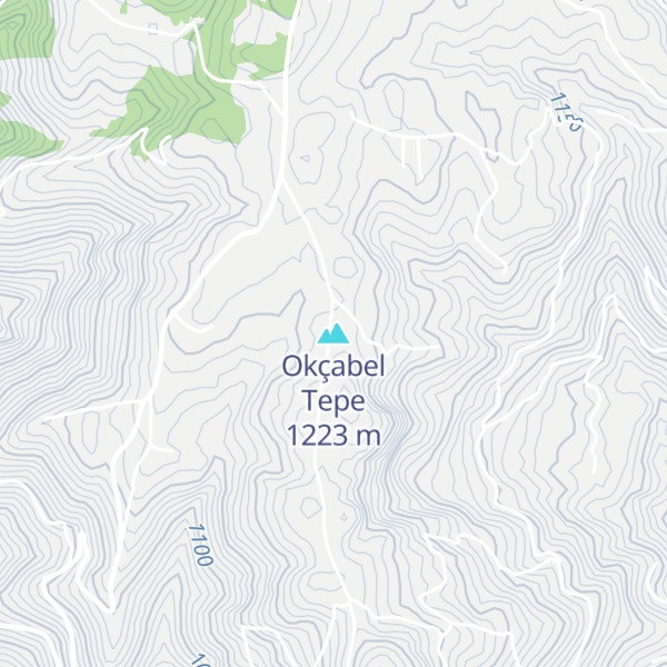 Map of Okçabel Tepe