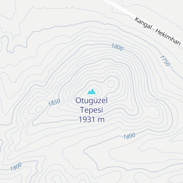 Map of Otugüzel Tepesi