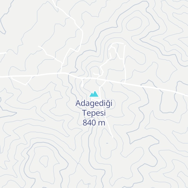 Map of Adagediği Tepesi