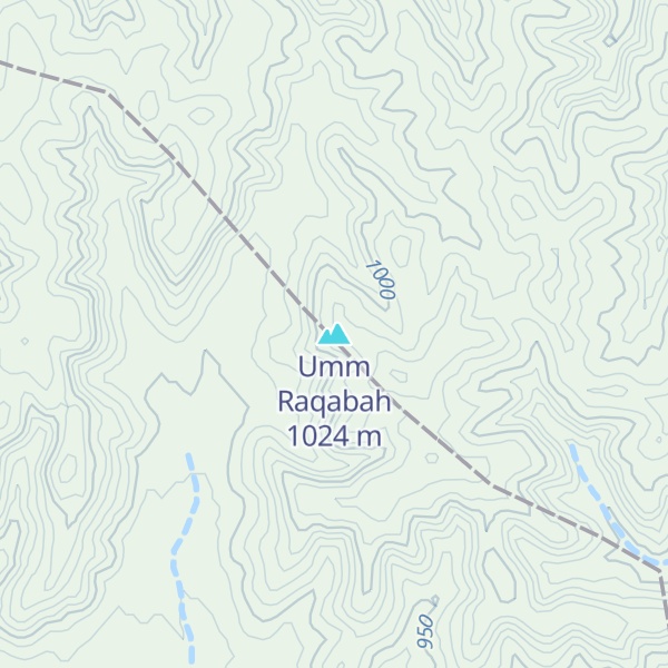 Map of Umm Raqabah