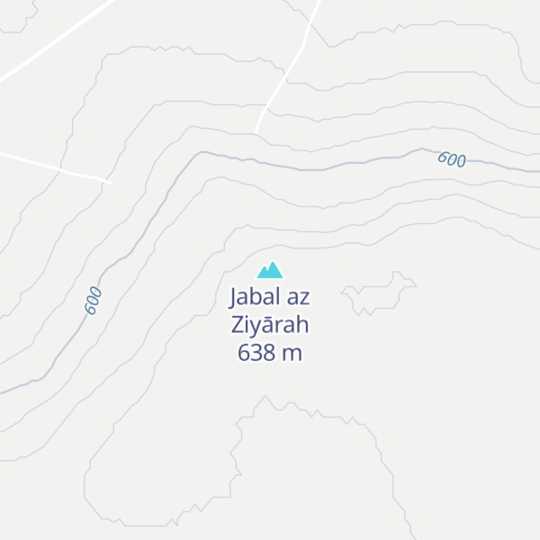 Map of Jabal az Ziyārah