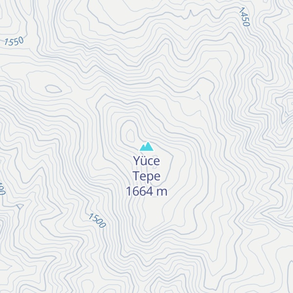 Map of Yüce Tepe