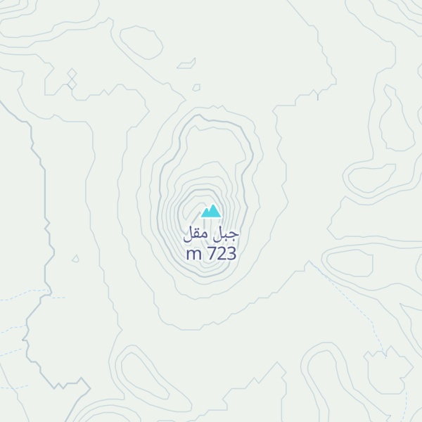Map of جبل مقل
