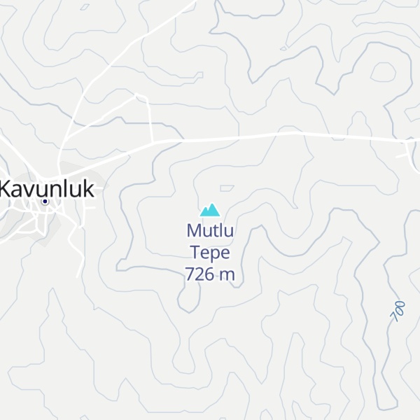 Map of Mutlu Tepe