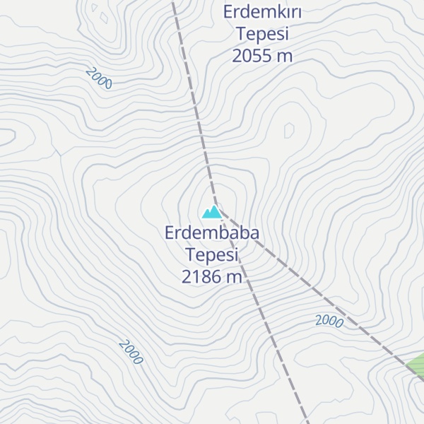 Map of Erdembaba Tepesi