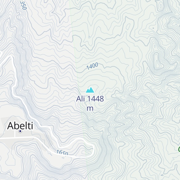 Map of Ali