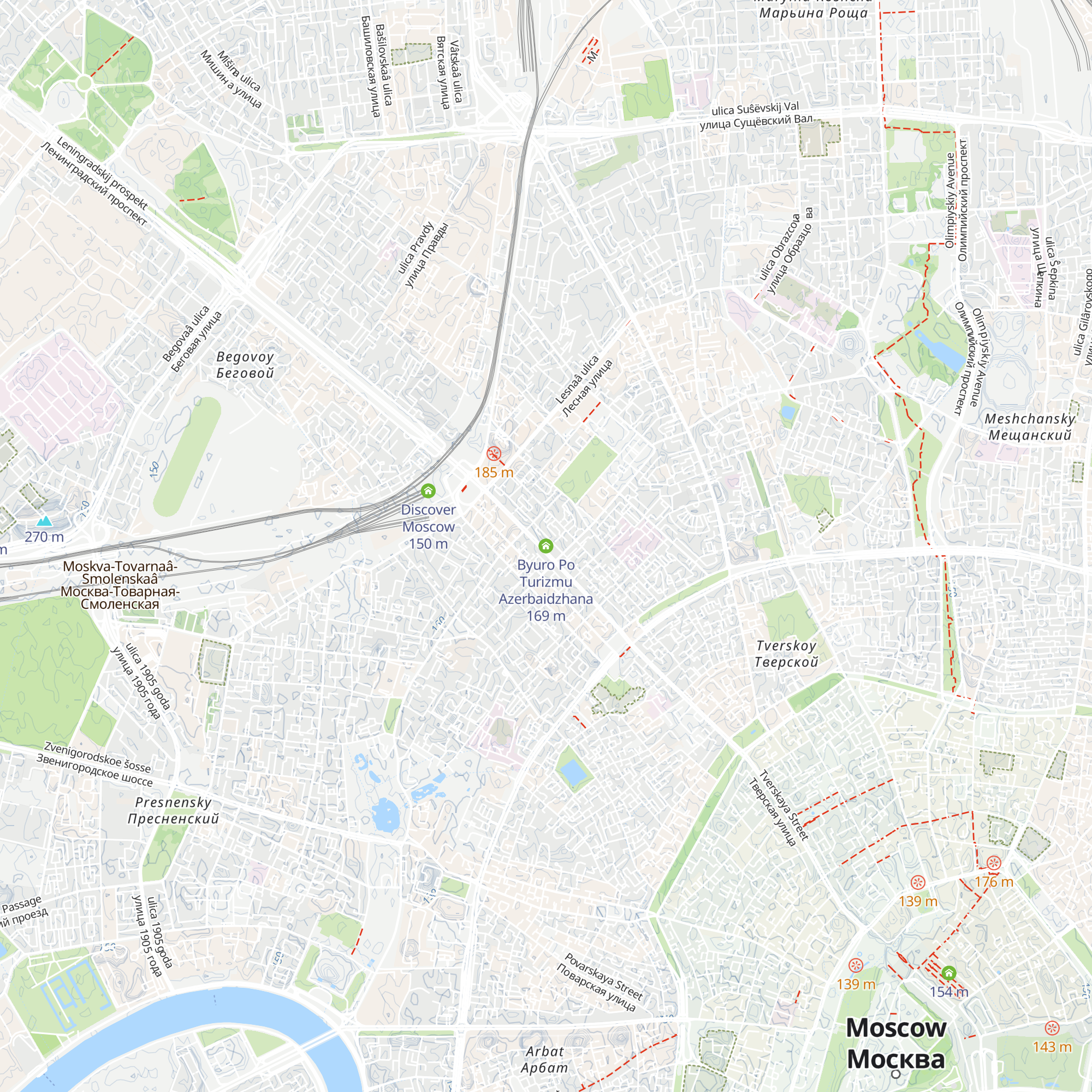 Byuro Po Turizmu Azerbaidzhana map