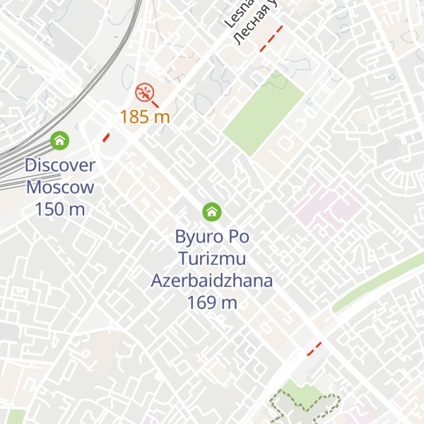 Map of Byuro Po Turizmu Azerbaidzhana