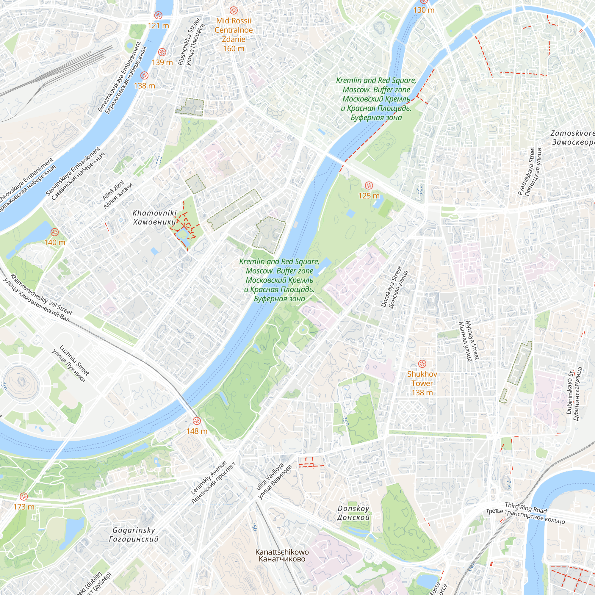 Lizhnaya Baza map