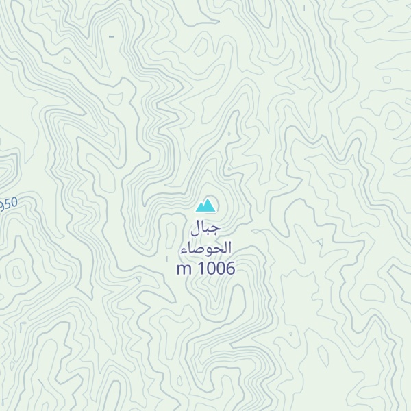 Map of جبال الحوصاء