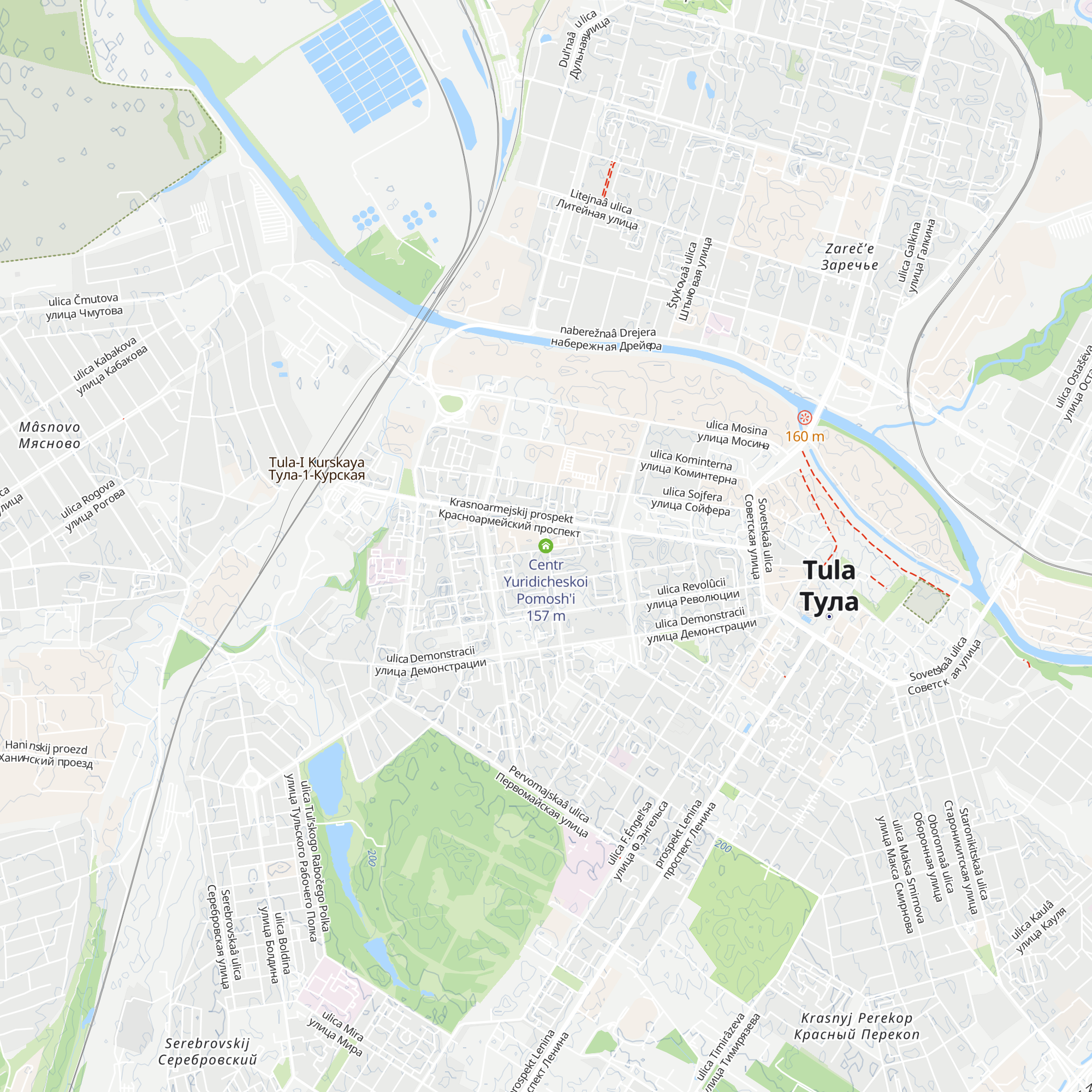 Centr Yuridicheskoi Pomosh'i map