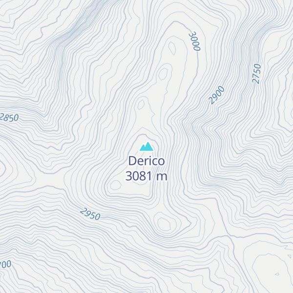 Map of Derico