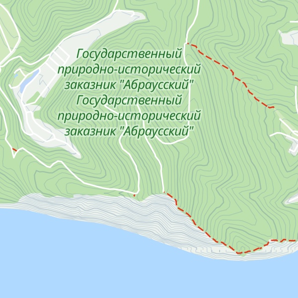 Map of Kruglaya