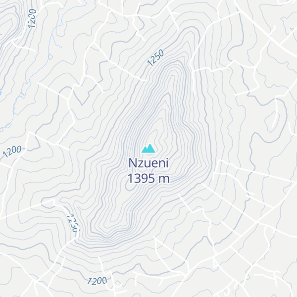 Map of Nzueni