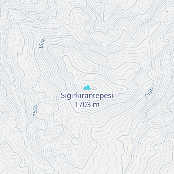 Map of Sığırkırantepesi