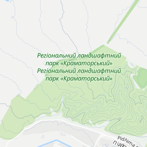 Map of Chervona Gora