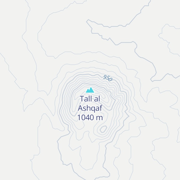 Map of Tall al Ashqaf
