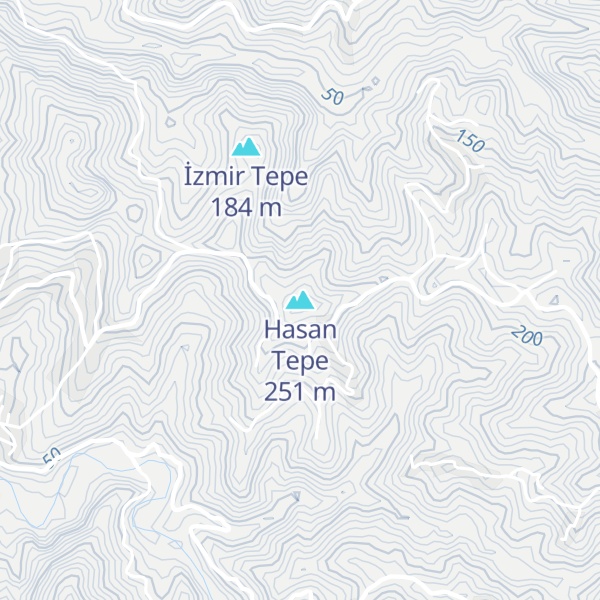 Map of Hasan Tepe