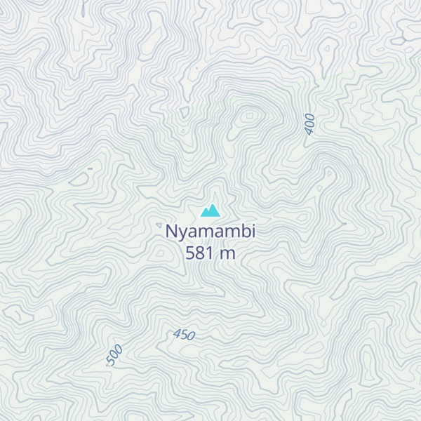 Map of Nyamambi